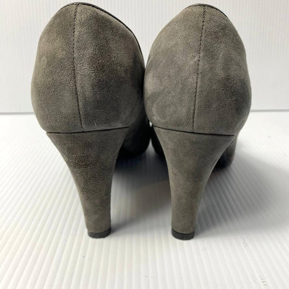 Women's Sofft Carleigh Pump Suede Leather Upper Gray Cushion Comfort Heels 9.5 M - Picture 5 of 9